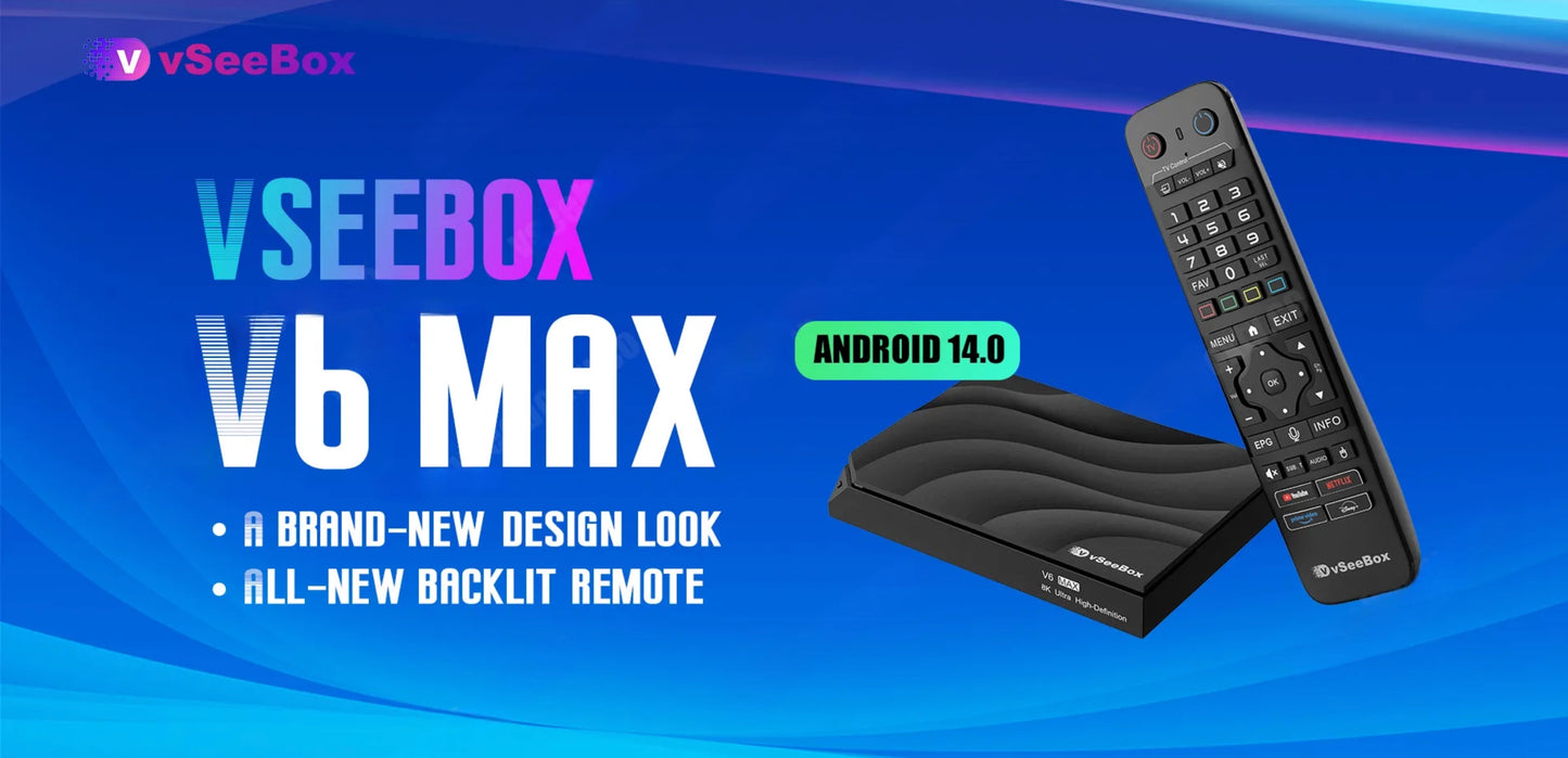 2026 VSeeBox V6 Max Free Shipping SUPER SALE