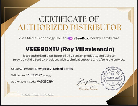 🖥️ 2025 NEW vSeeBox V5 Pro – Super Fast Performance + Free Priority Mail Shipping 🔥